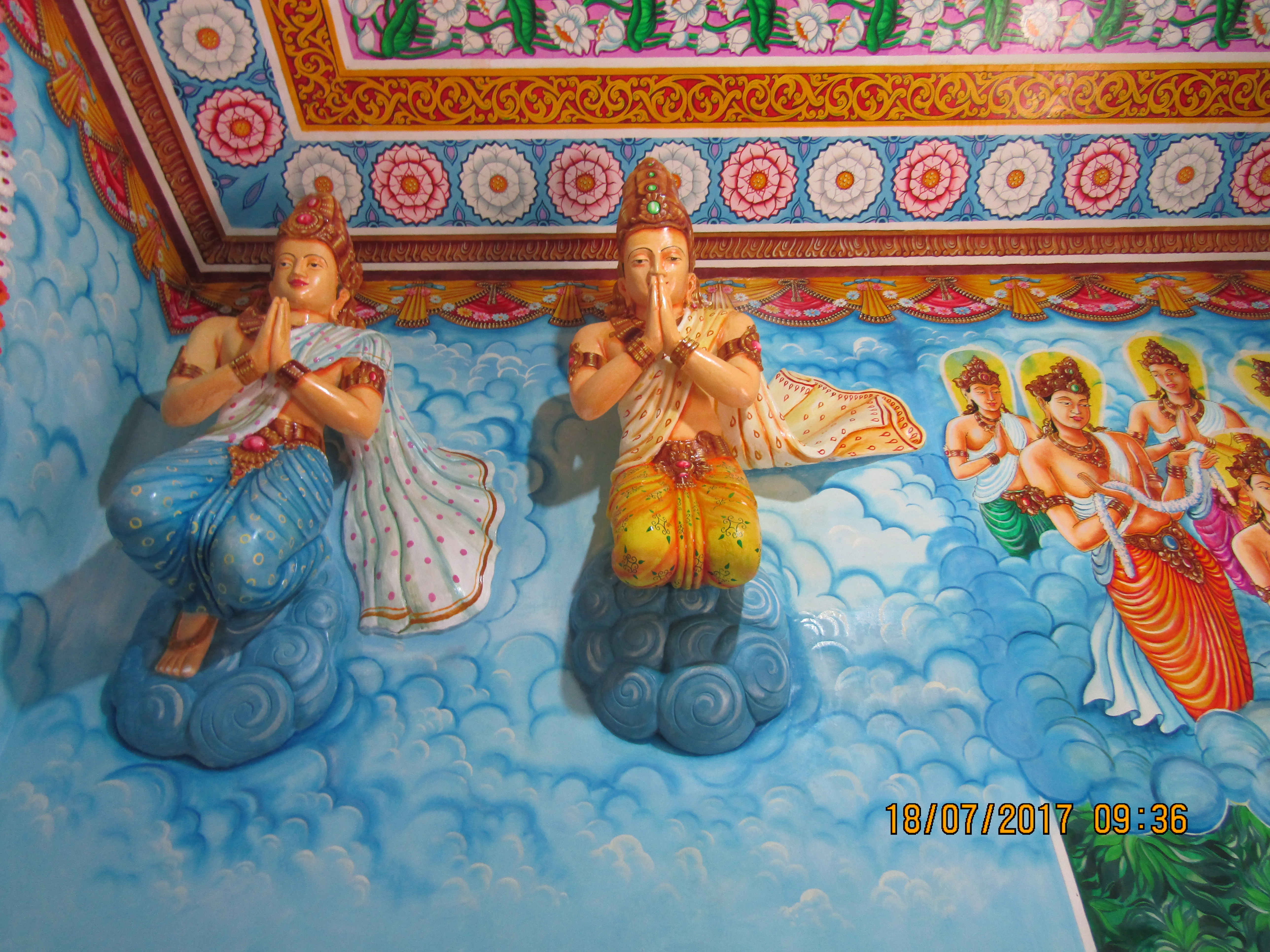 fully embossed statues