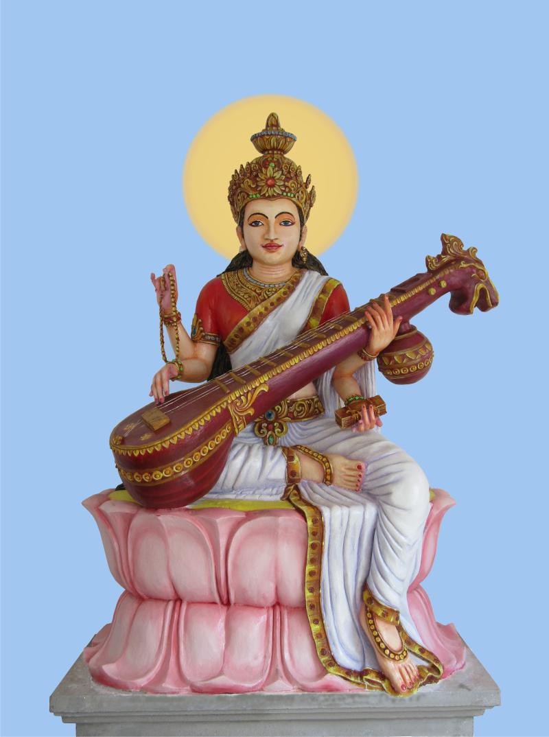 saraswathi statue